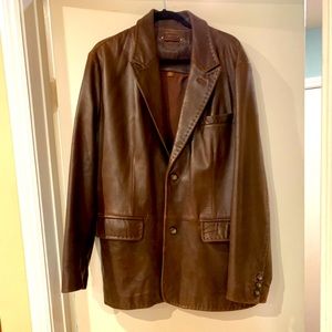 Wilson’s Leather Top Coat